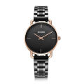 New trendy fashion wrist watches for girls , custom own logo women lady wristwatch with stainless steel bands